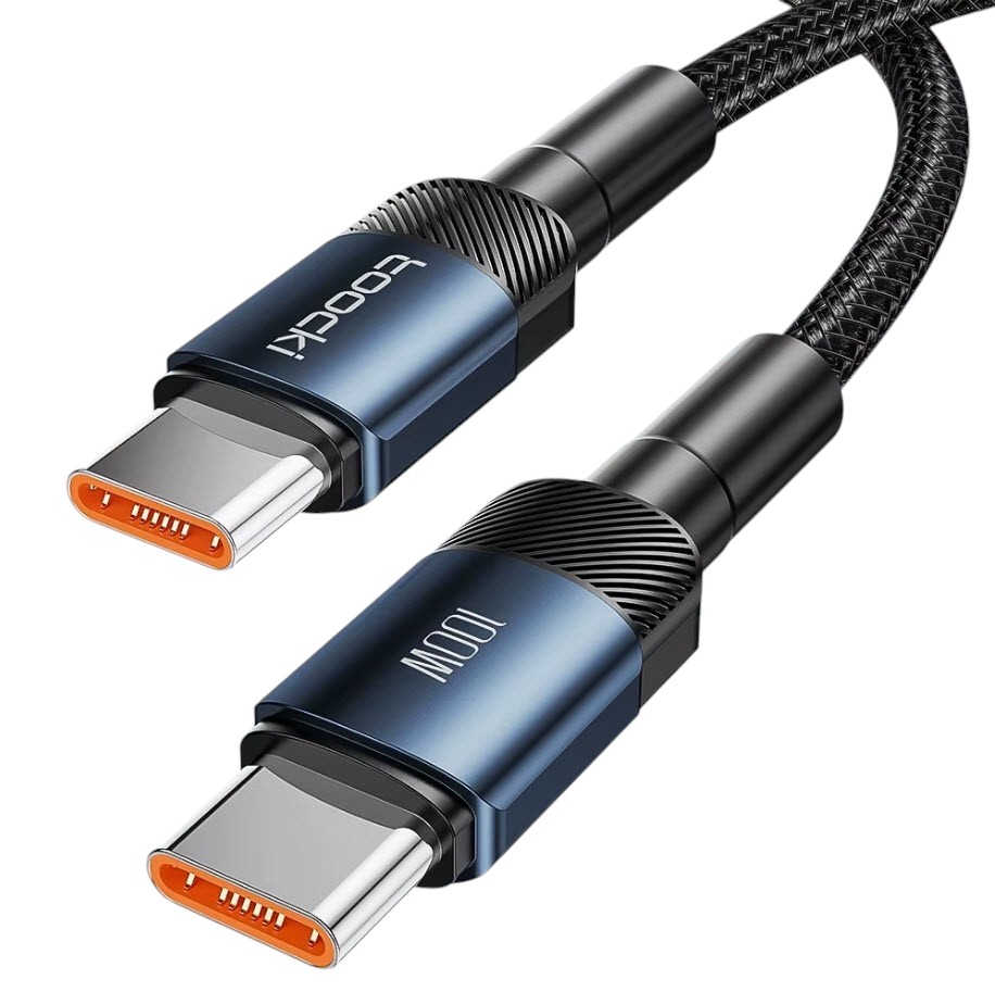 Cable Cargador 60W/100W tipo C a USB C Cable PD 3,0 carga rápida tipo C a tipo C 1 metro