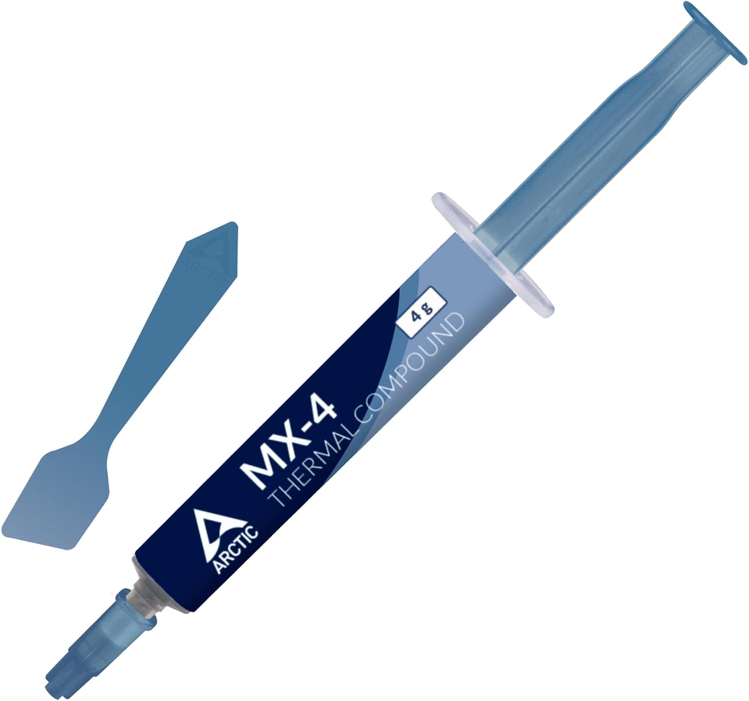 ARCTIC MX-4 ( 4 g) - Pasta térmica de rendimiento premium para todos los procesadores (CPU, GPU - PC), conductividad térmica muy alta, larga durabilidad, aplicación segura