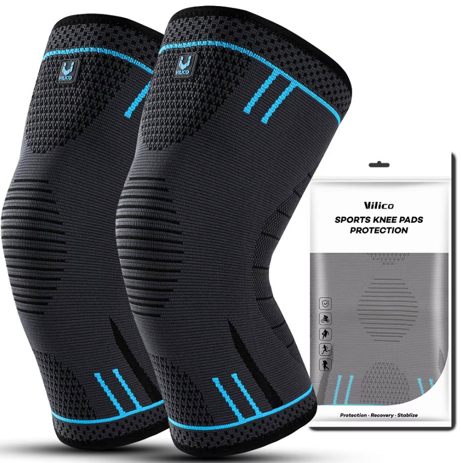 Rodilleras de compresión, rodilleras elásticas, resortes, Protector deportivo para gimnasio, baloncesto, senderismo, protectores de piernas, 1 Uds.