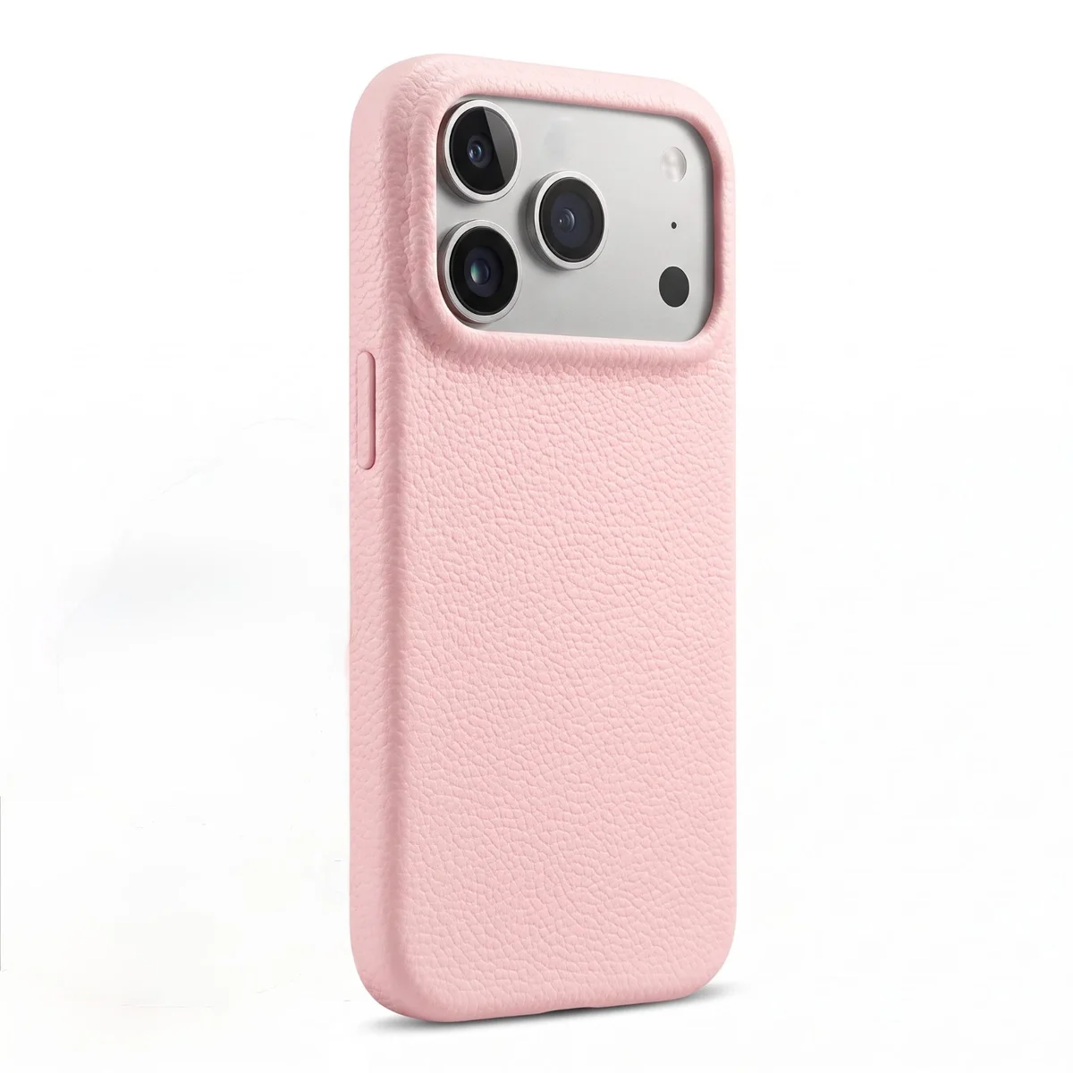 Forro iPhone 17 Pro Max Rosado Texturizado Premium MagSafe